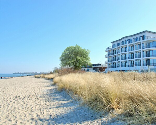 On the beach