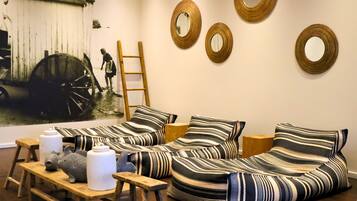 Sauna, steam room, massages