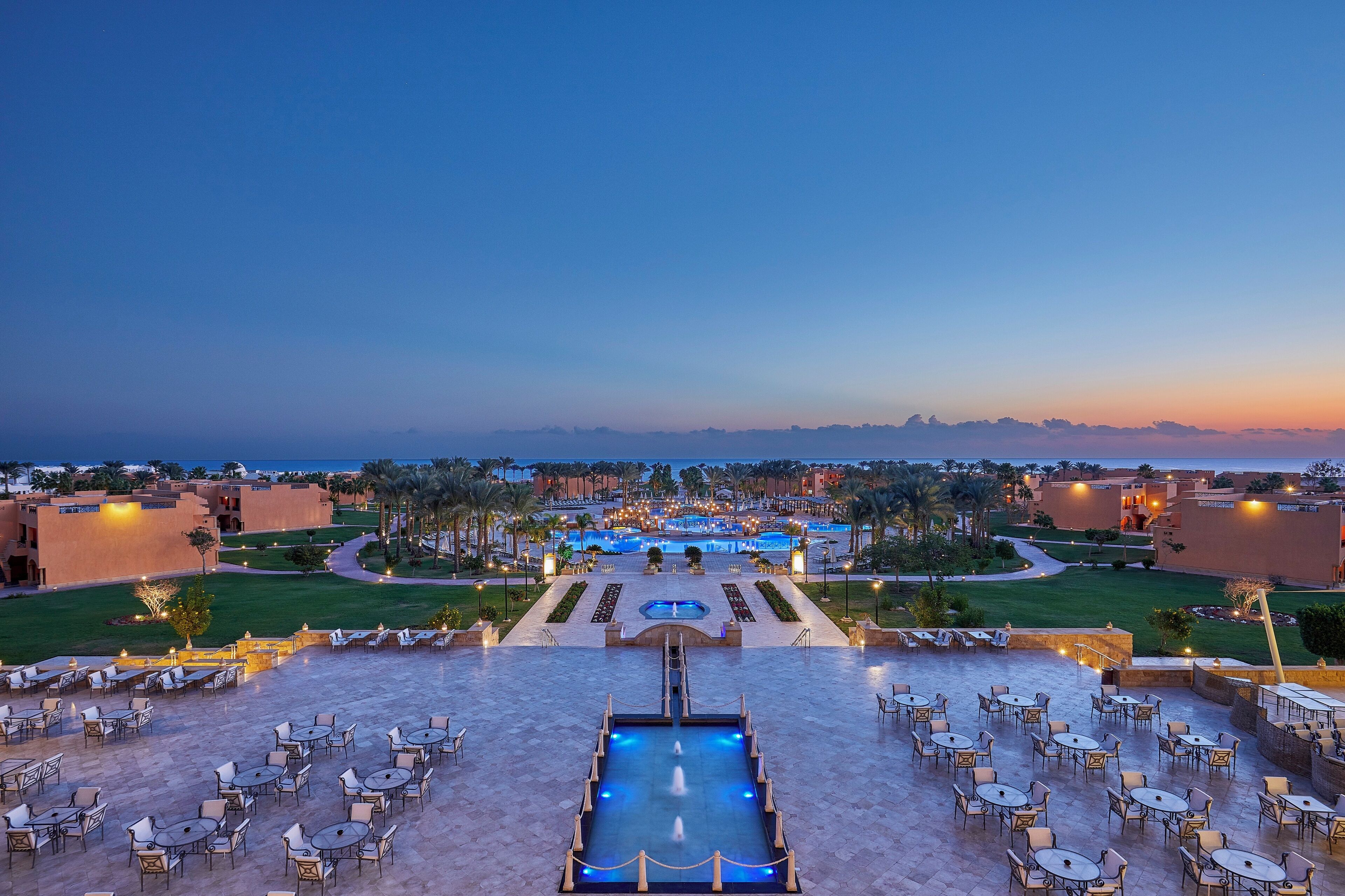 الإطلالة من المنشأة