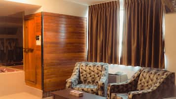 Skrivbord, strykjärn/strykbräda, gratis wi-fi och sängkläder