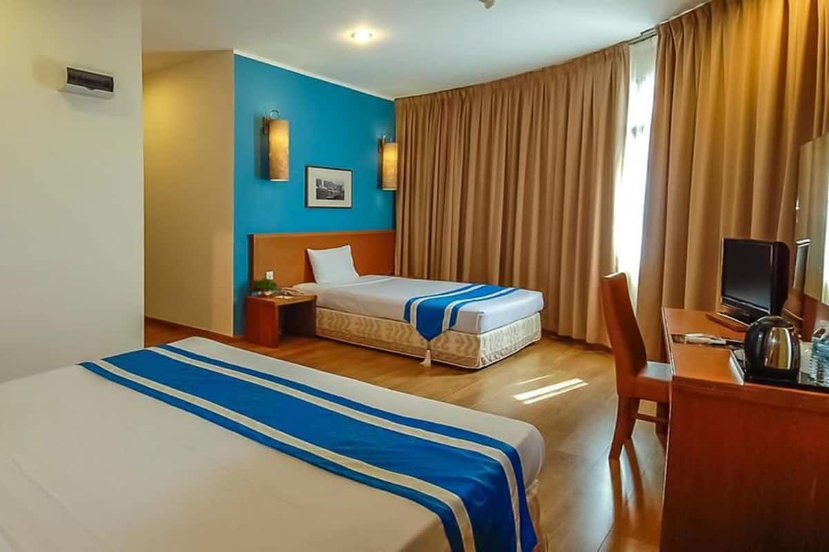 Sistema de insonorización, wifi gratis y ropa de cama
