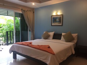 Superior Garden View   with A/C | Caja fuerte, escritorio, camas supletorias y wifi gratis