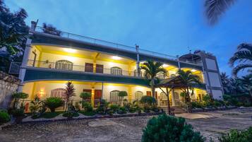 Front of property - evening/night