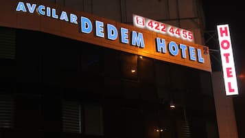 Front of property - evening/night