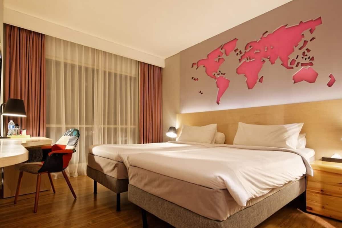 Superior Room, 2 Single Beds | In-room safe, desk, laptop workspace, iron/ironing board