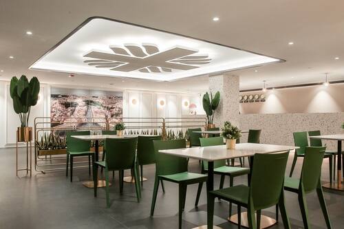 Lobby sitting area