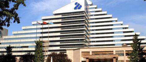 Façade de l’hébergement