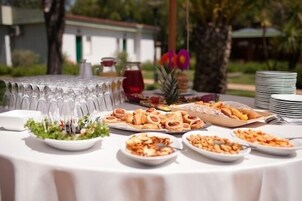 Area per ricevimenti all'aperto