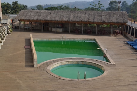Outdoor pool. Mawa Hotel