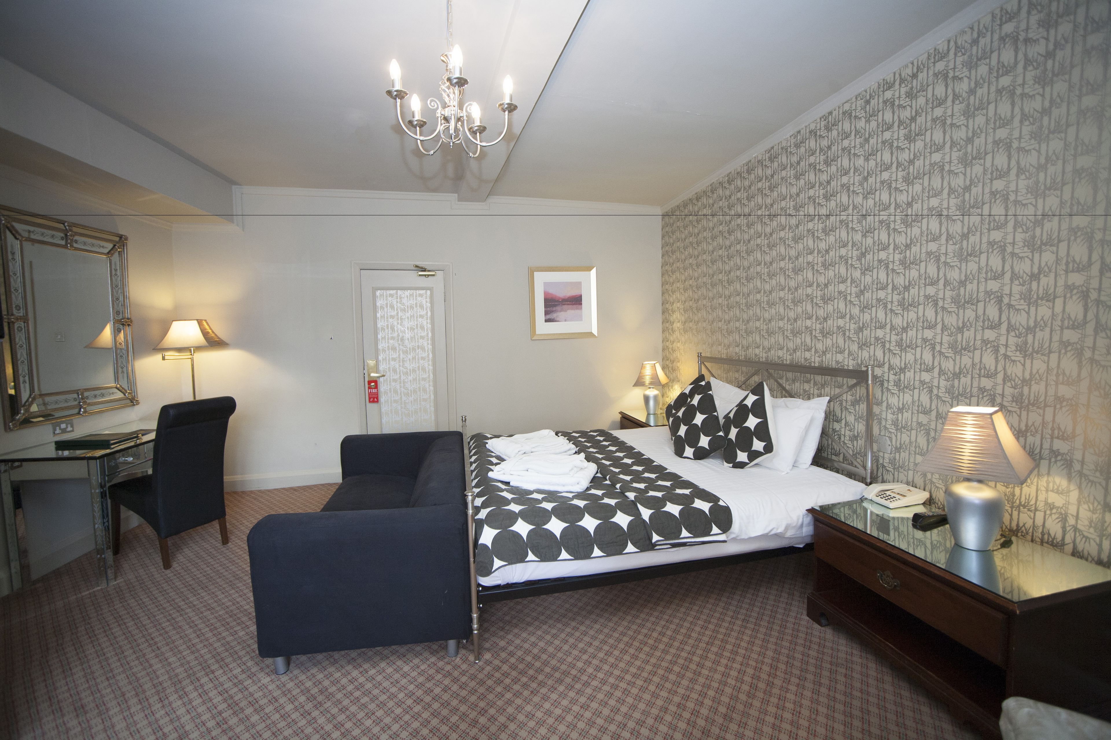 双人房 | 熨斗/熨板、免费 WiFi