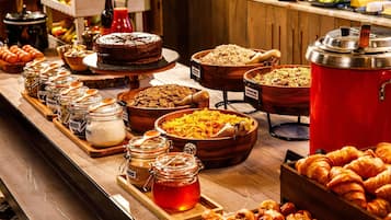 Petit déjeuner continental compris tous les jours