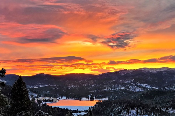 Vue depuis l’hébergement