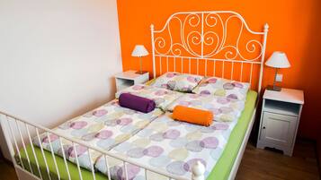 Individually decorated, blackout drapes, rollaway beds, free WiFi