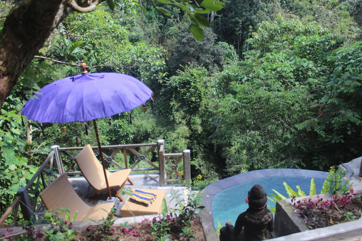 Villa Luwih, Private Pool, Valley View | Terrace/patio