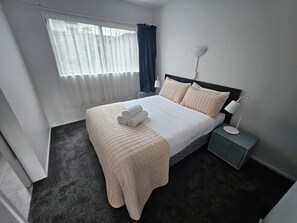 Departamento, 1 habitación | Escritorio, cortinas blackout, wifi gratis y ropa de cama 