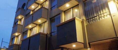 Façade de l’hébergement