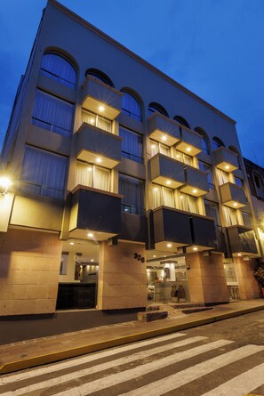 Fassade der Unterkunft