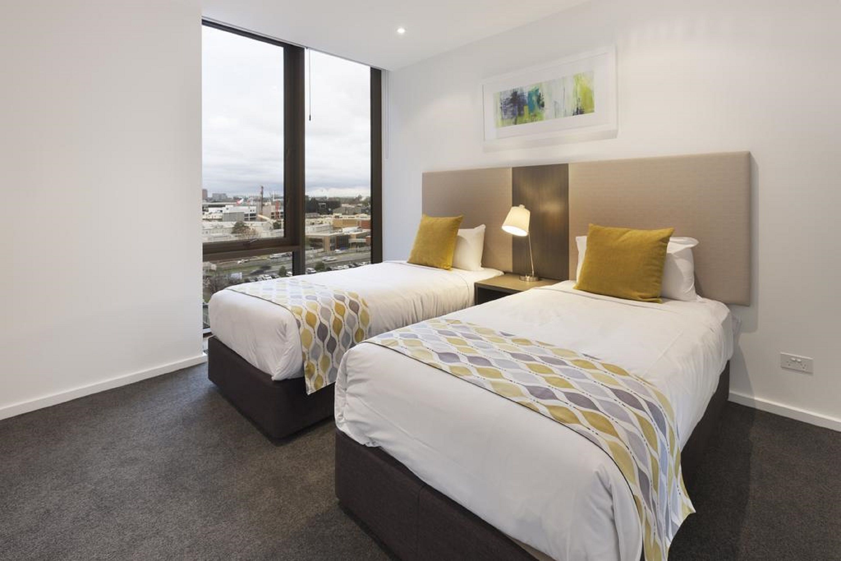 standard twin two bedroom apartment | desk, iron/ironing board, cots/infant beds, wifi