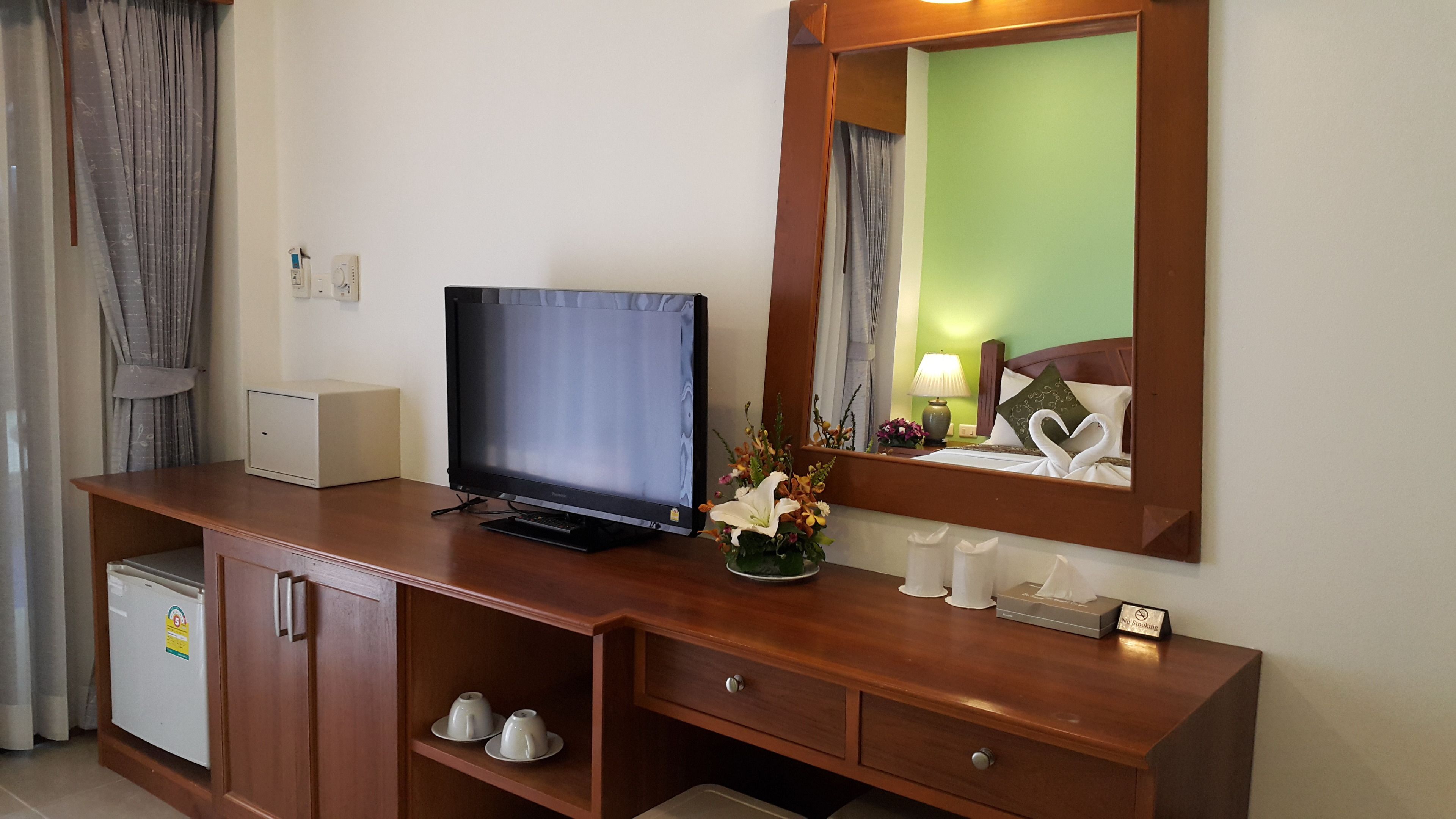 superior double room | in-room safe, blackout curtains, rollaway beds, free wifi