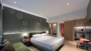 Deluxe Luxury | Safe på rommet, blendingsgardiner, lydisolert og wi-fi (inkludert)