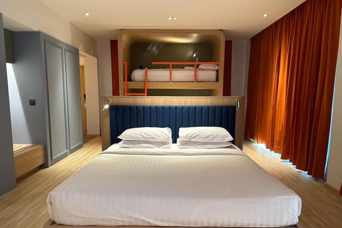 Suite | 1 habitación, caja de seguridad en la habitación y escritorio