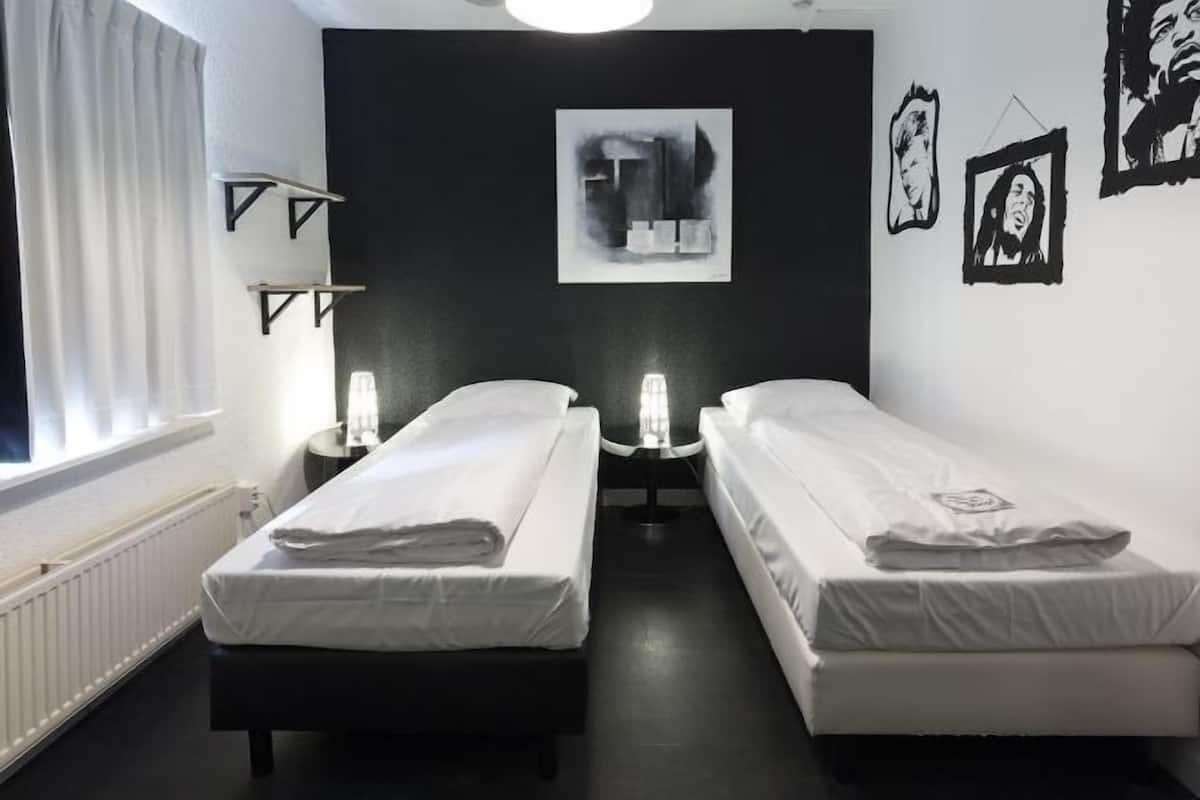 Individually decorated, individually furnished, iron/ironing board