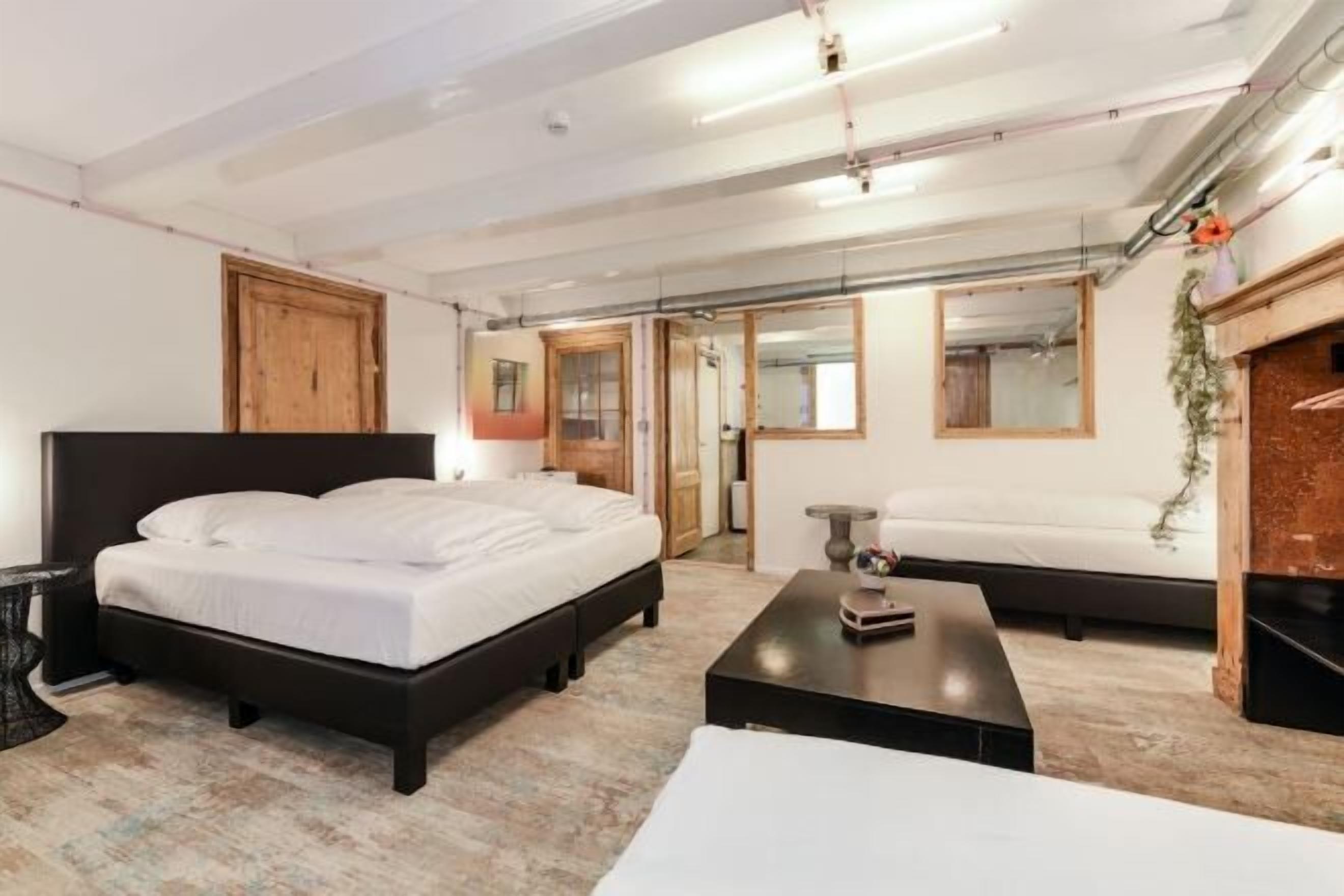 Individually decorated, individually furnished, iron/ironing board