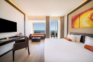Superior Room, Balcony, Sea View | 1 bedroom, premium bedding, in-room safe, iron/ironing board - Citrus Waskaduwa (Wadduwa)