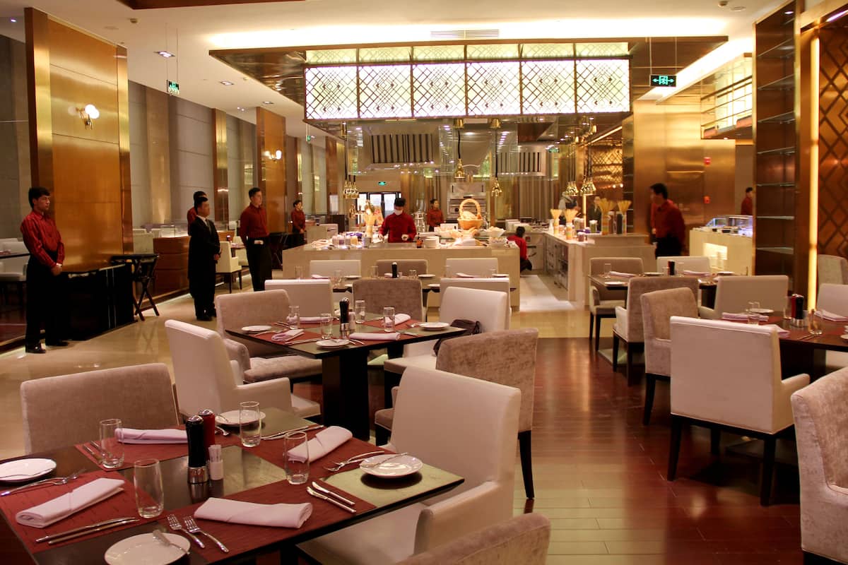 breakfast area