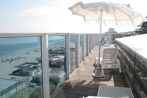 Uitzicht vanuit accommodatie