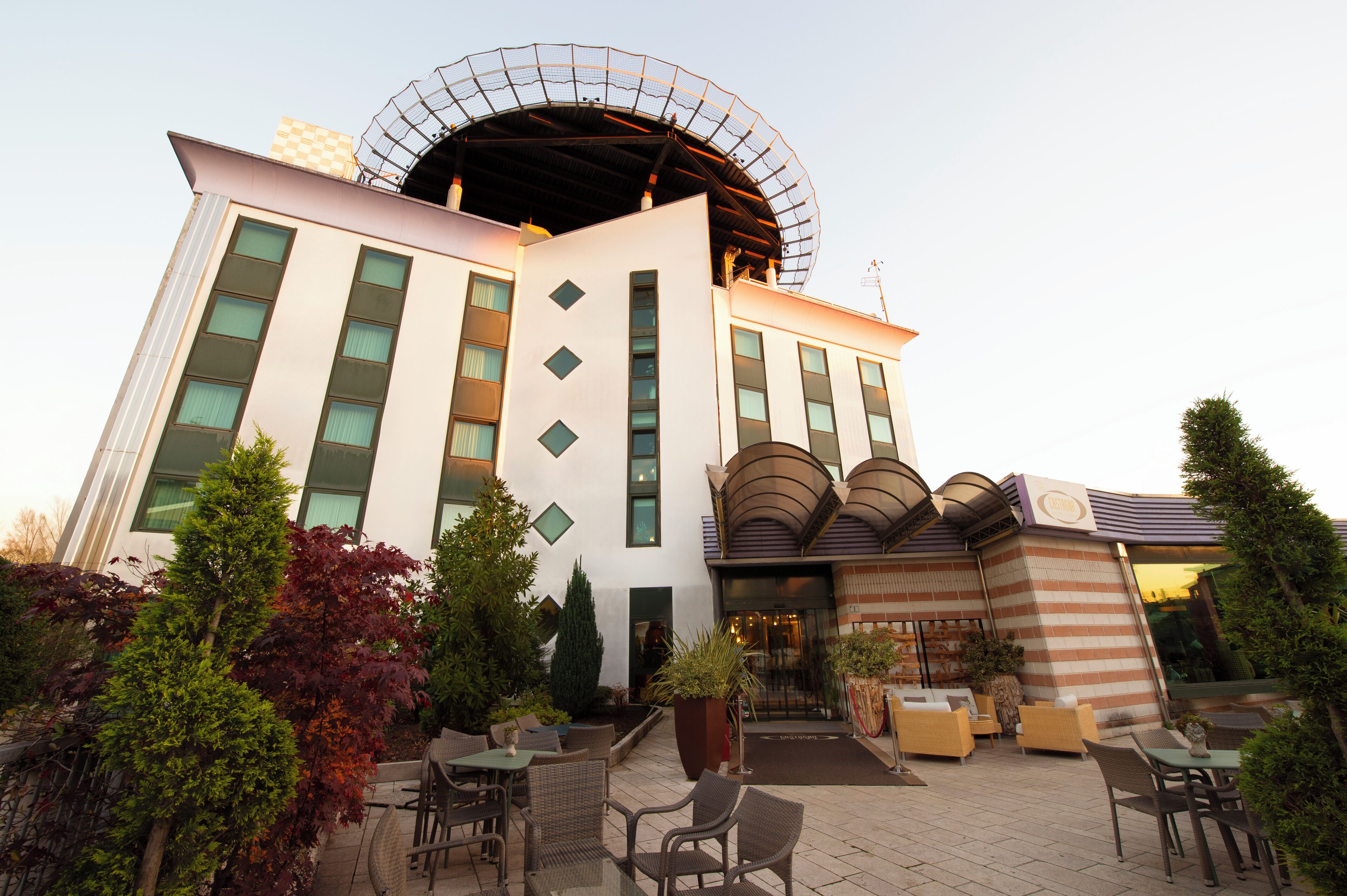 Fassade der Unterkunft