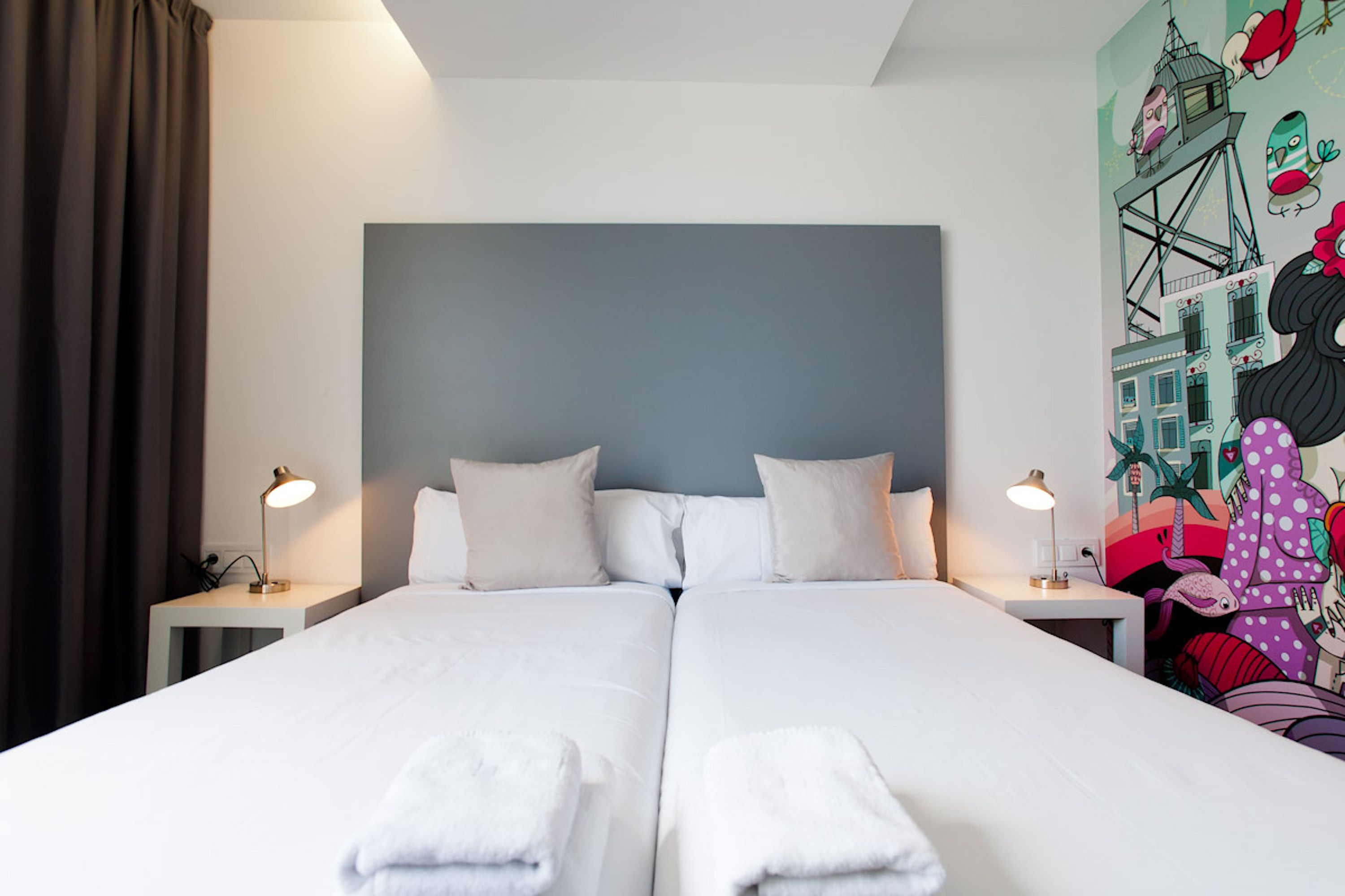 Pengeskab på værelset, strygejern/strygebræt, gratis Wi-Fi, sengetøj