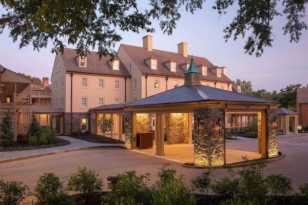 Front of property – evening/night