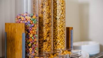 Free daily full breakfast