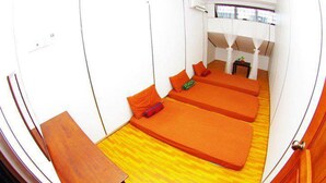 Quadruple Room (Aircond with 4 mattress) | Free WiFi, individually decorated