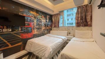 Herbergi fyrir þrjá | Ókeypis þráðlaus nettenging, rúmföt