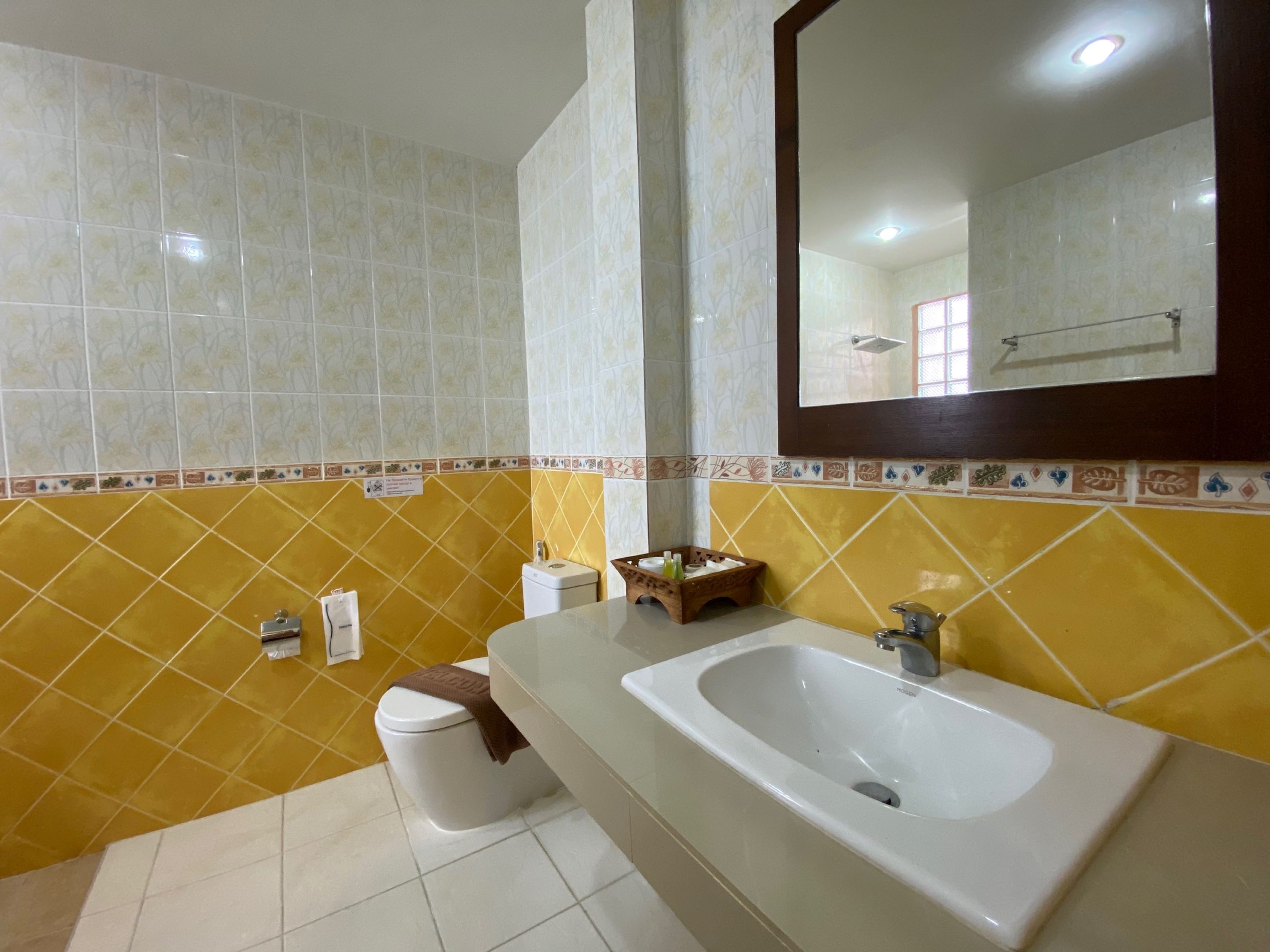 shower, rainfall showerhead, hair dryer, bidet