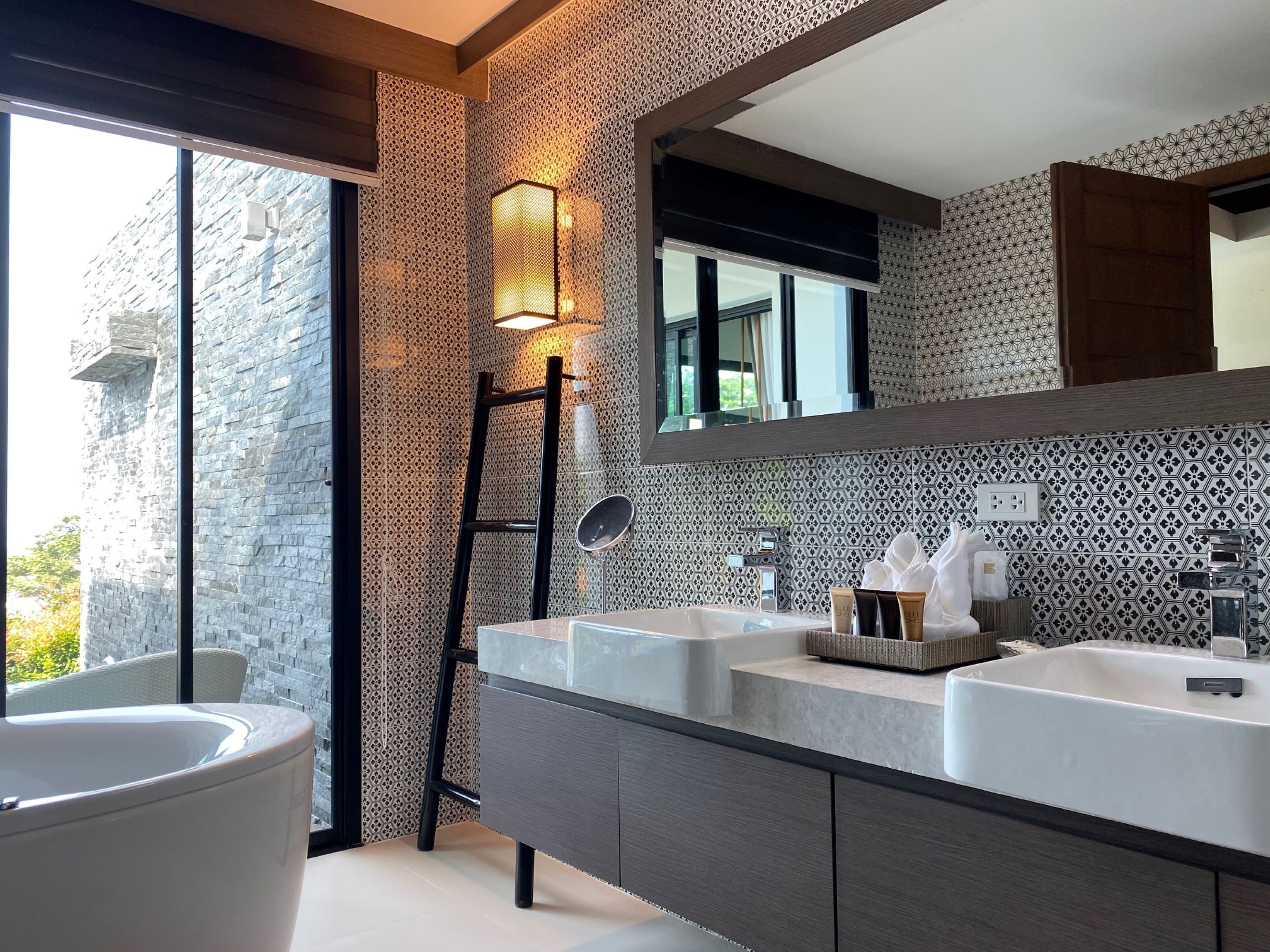 private pool villa 1 bedroom | bathroom | shower, rainfall showerhead, hair dryer, bidet