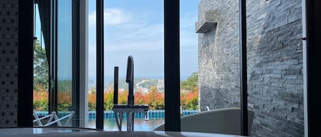 Private Pool Villa 1 Bedroom | In-room safe, desk, soundproofing, iron/ironing board