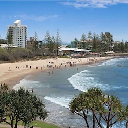 Beach nearby, white sand