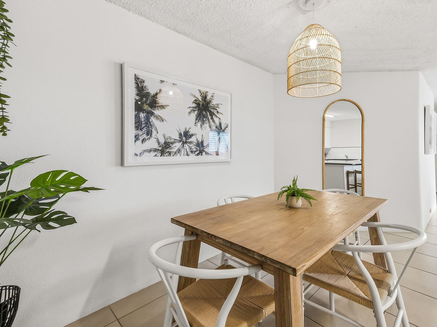 Appartement, 2 slaapkamers, uitzicht op zee | Dineerruimte