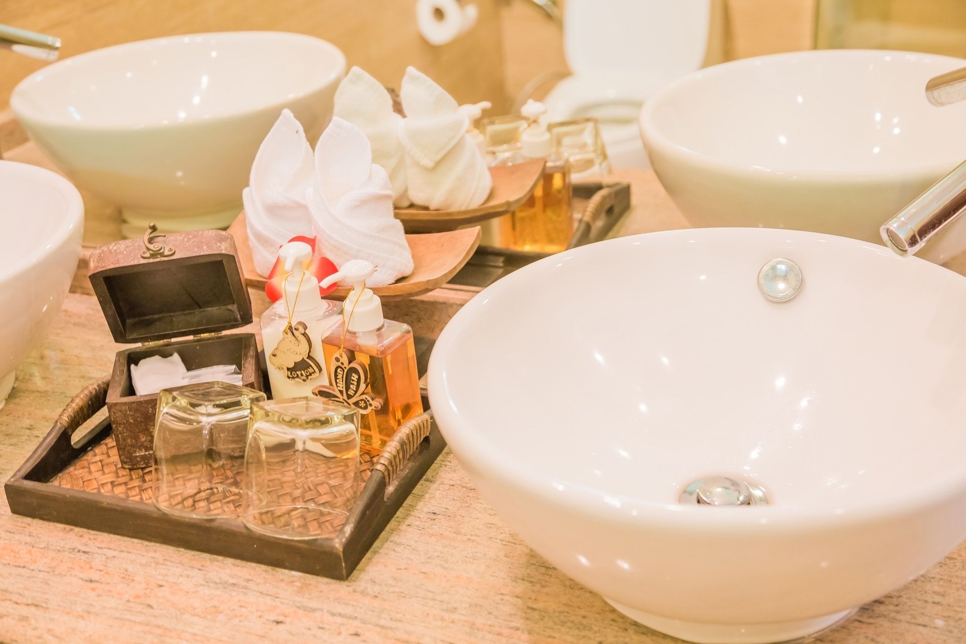 private family pool villa 2 bedrooms | bathroom sink