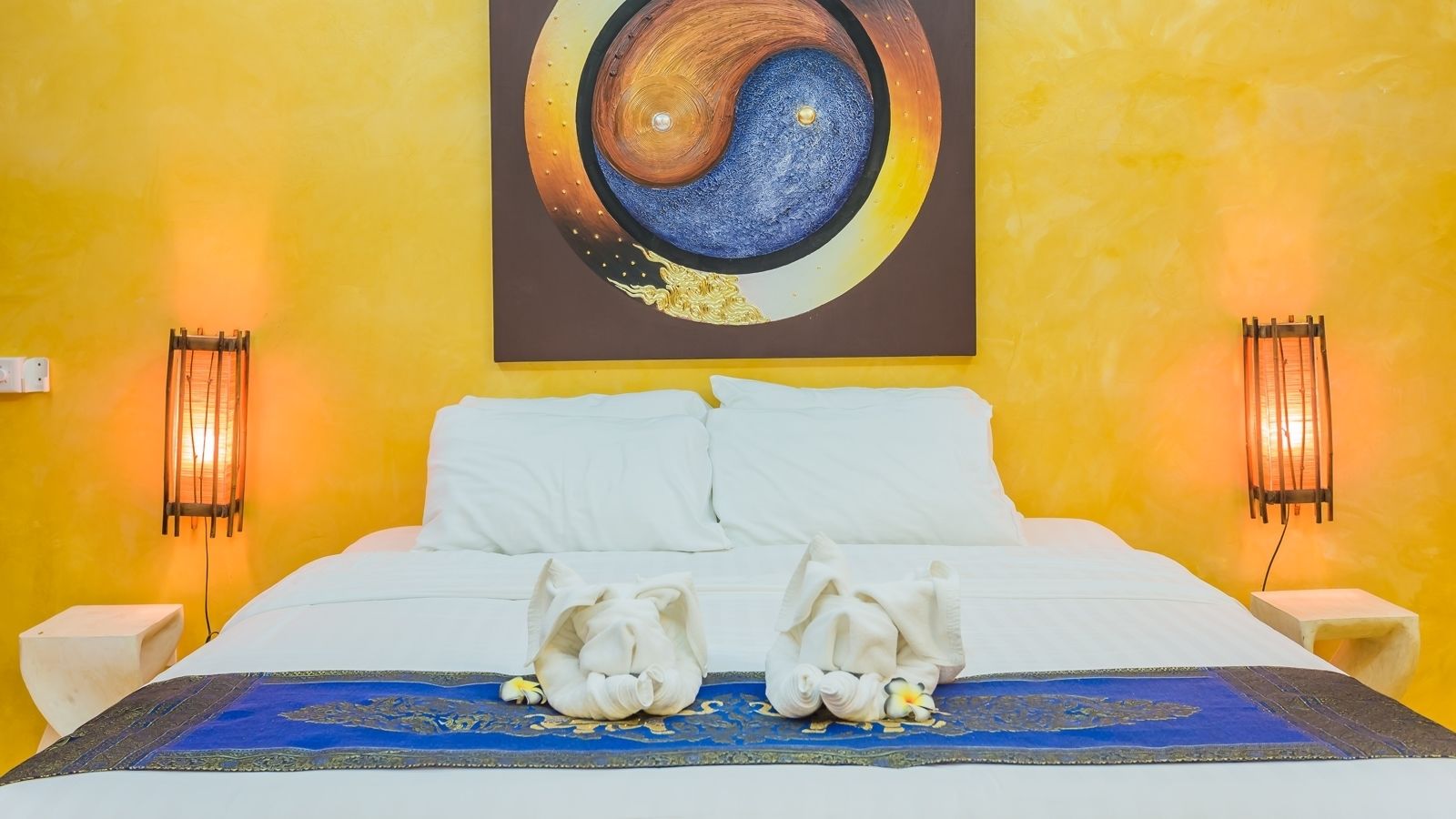 Vila, 1 cama King (1 Bedroom Pool Villa) | Roupas de cama premium, frigobar, cofres nos quartos, berços grátis