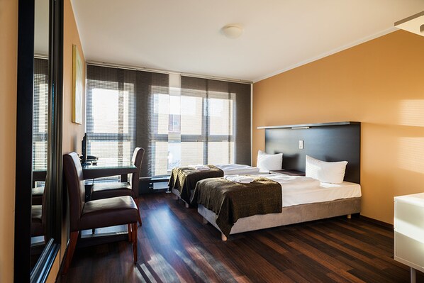 Wifi gratis y ropa de cama 