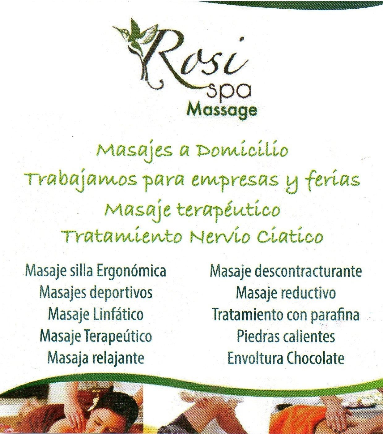 manicures and pedicures, massages