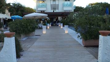 EntrĂ©e de lâhĂ©bergement