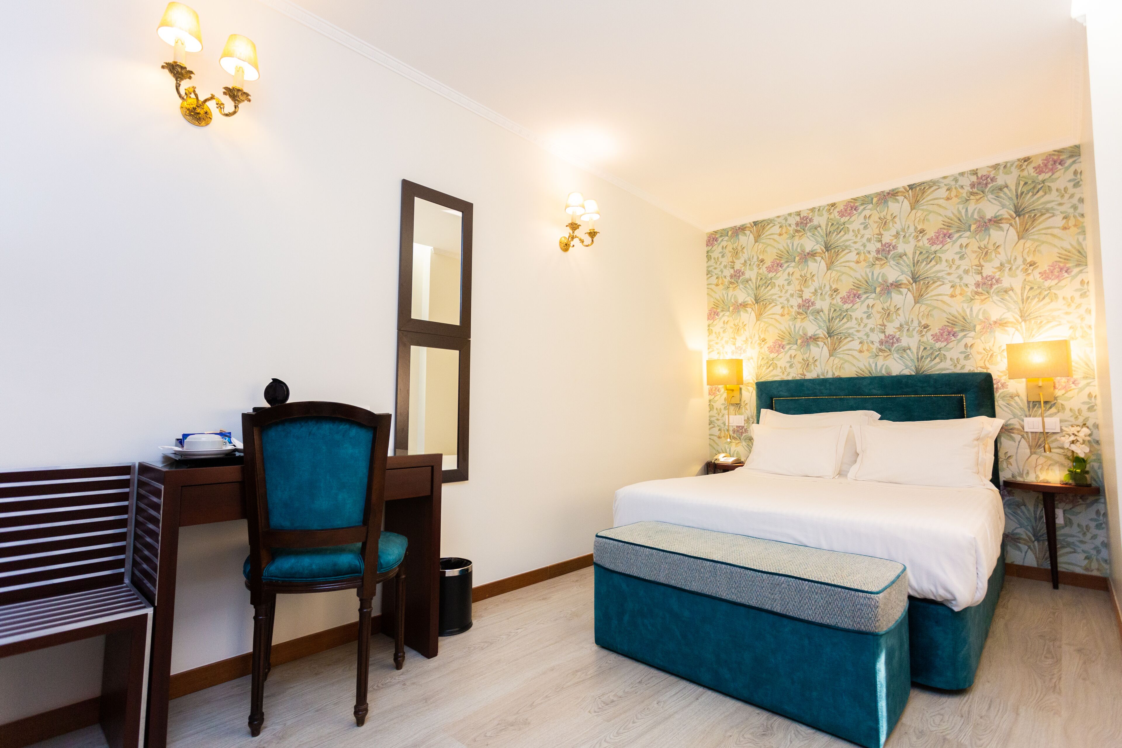 standard double or twin room, garden view, garden area | 1 bedroom, in-room safe, individually decorated, individually furnished