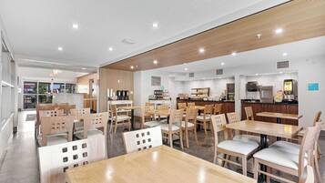 Free daily on-the-go breakfast