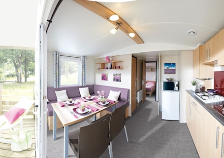 Mobile Home, 2 Bedrooms, Kitchen (TP 75) | Private kitchen. Nordsjællands Feriepark & Camping