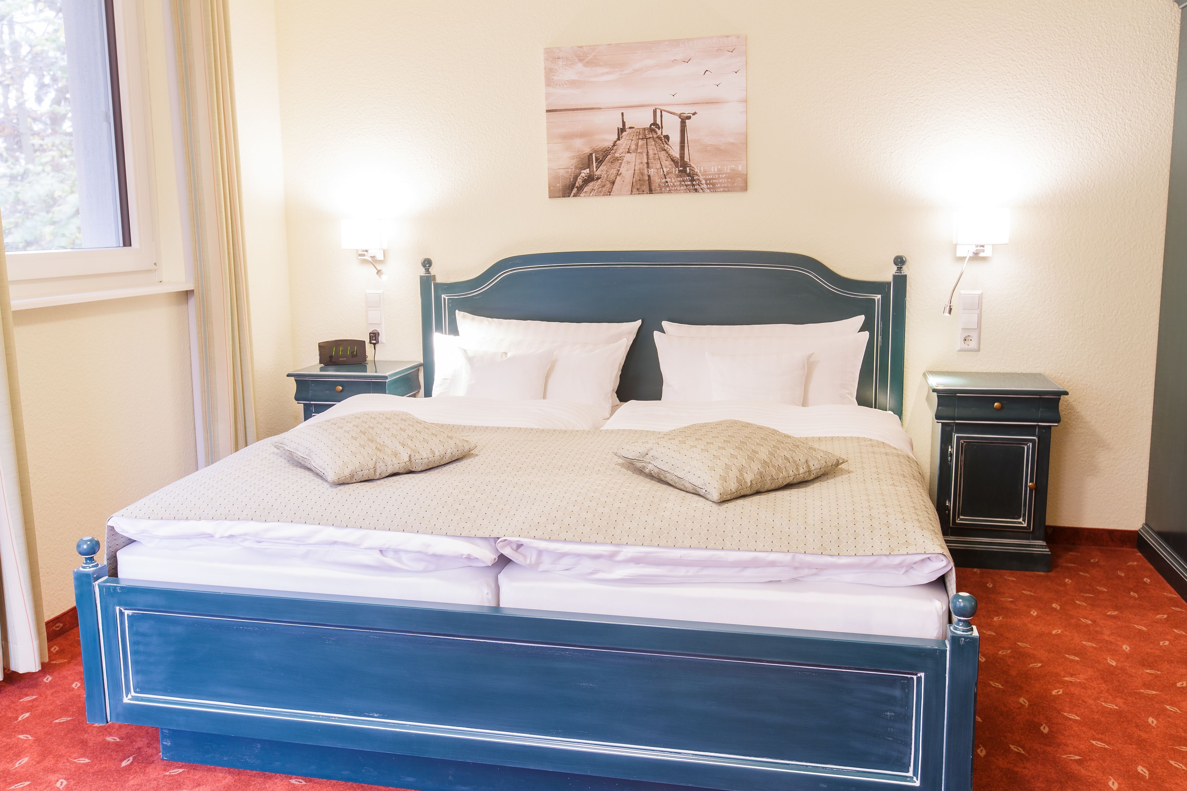 标准双人房 (Plus) | 防过敏的被褥、客房内保险箱、特色家居、免费 WiFi